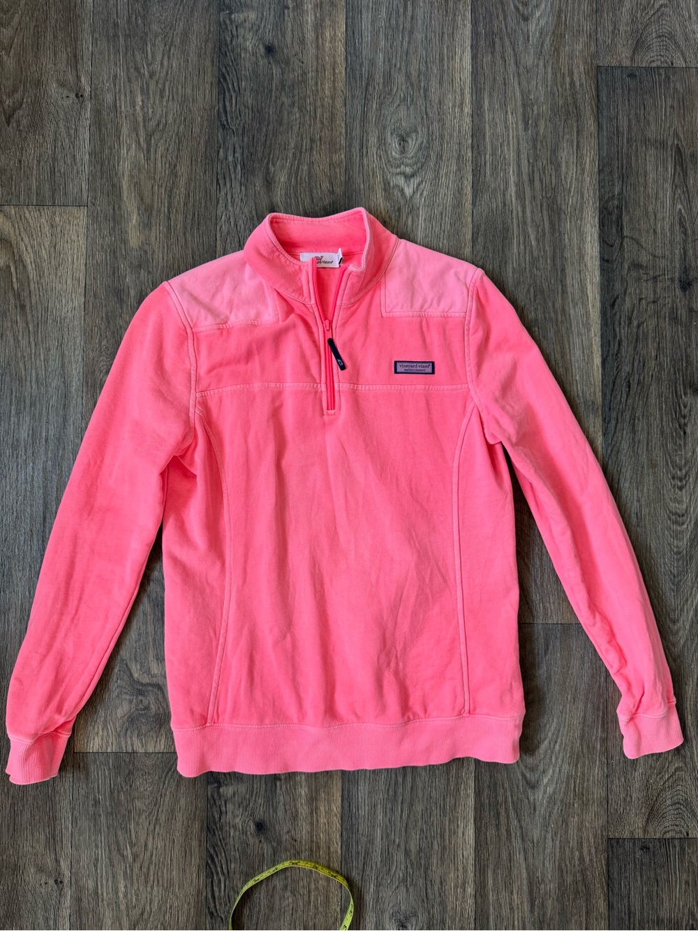 Vineyard Vines Shep Shirt Women’s S Pink 1/4 Zip Pullover Sweatshirt